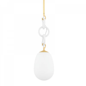 Mitzi by Hudson Valley Lighting Marina Pendant H690701 AGB TWH