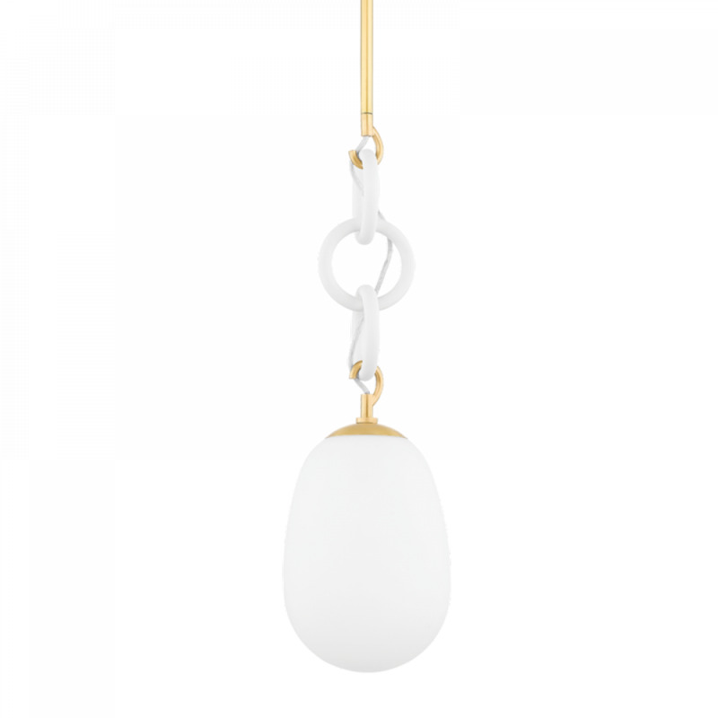 Mitzi by Hudson Valley Lighting Marina Pendant H690701 AGB TWH