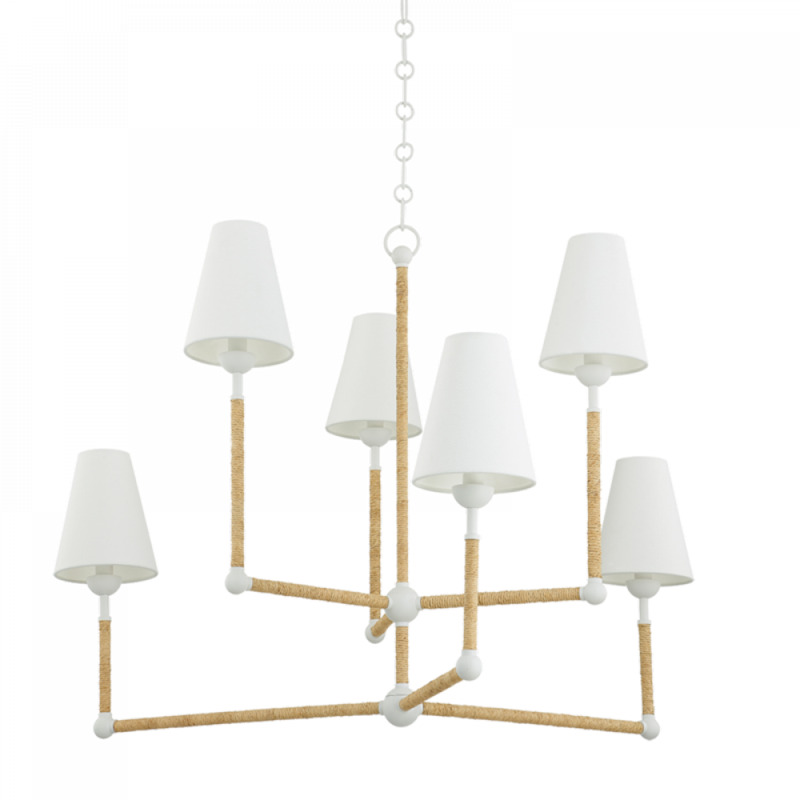 Mitzi by Hudson Valley Lighting Mariana Chandelier H708806 TWH