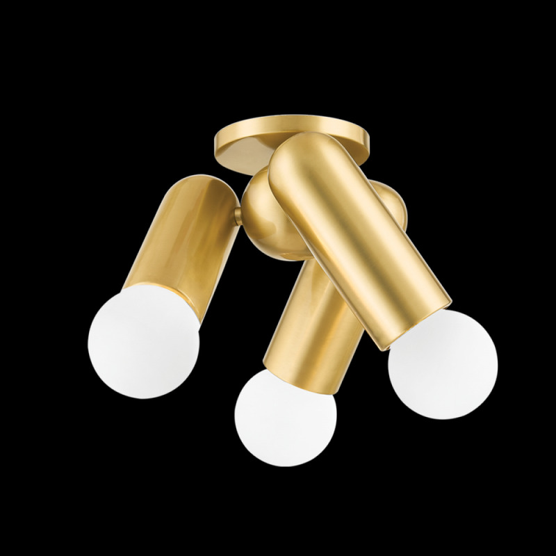 Mitzi by Hudson Valley Lighting LOLLY Flush Mount H720503 AGB