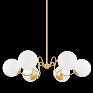 Mitzi by Hudson Valley Lighting HAVANA Chandelier H772806 AGB