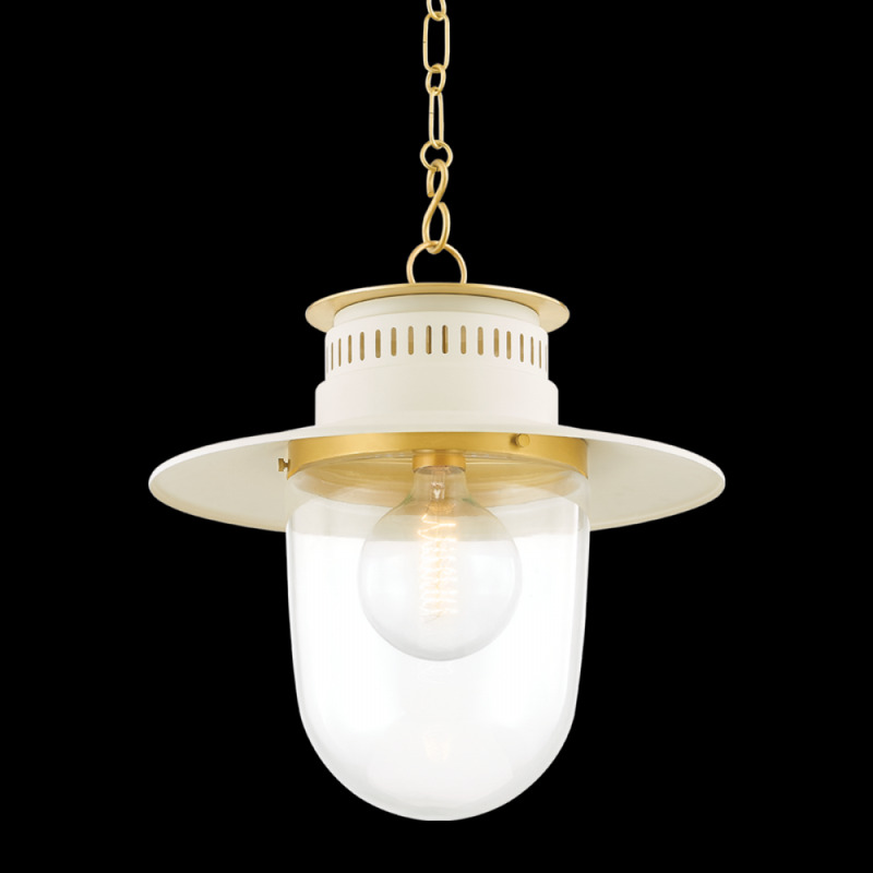 Mitzi by Hudson Valley Lighting NORI Pendant H773701L AGB SCR