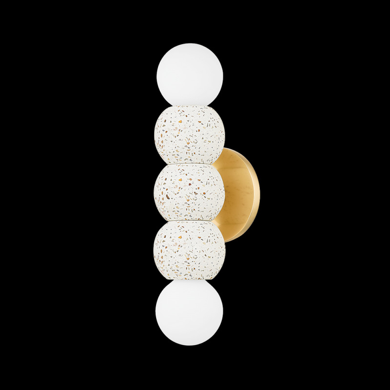 Mitzi by Hudson Valley Lighting PAOLA Wall Sconce H780102 AGB