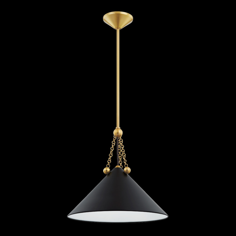 Mitzi by Hudson Valley Lighting KALEA Pendant H784701S AGB SBK