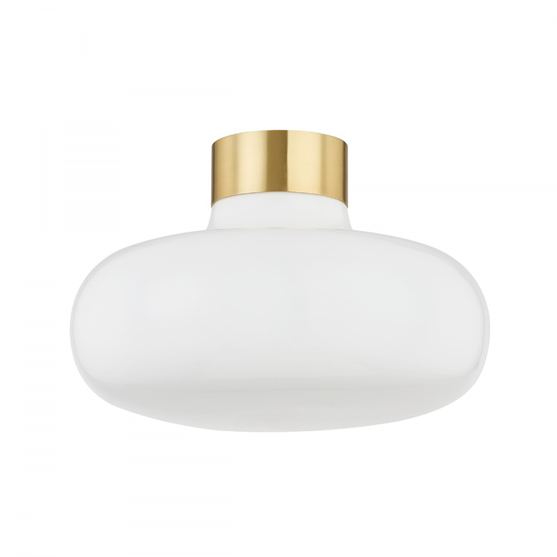 Mitzi by Hudson Valley Lighting ELIANA Flush Mount H785501 AGB