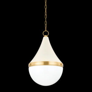 Mitzi by Hudson Valley Lighting CIARA Pendant H787701L AGB SCR