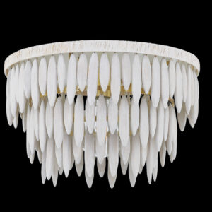 Mitzi by Hudson Valley Lighting TIFFANY Semi Flush H805501 AGB TCR