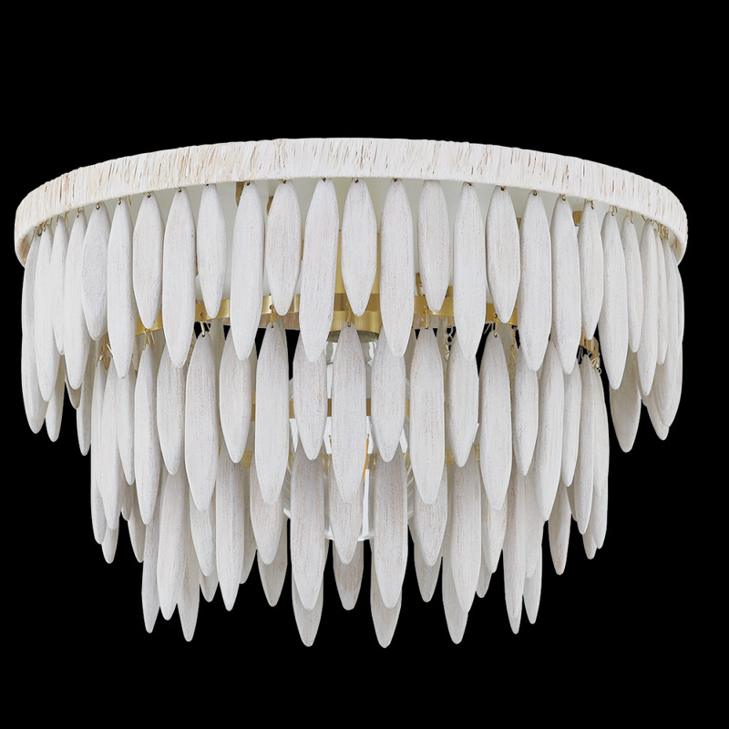 Mitzi by Hudson Valley Lighting TIFFANY Semi Flush H805501 AGB TCR