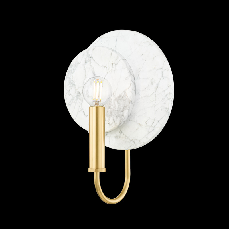 Mitzi by Hudson Valley Lighting TULA Wall Sconce H806101 AGB