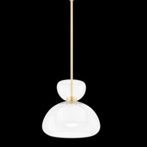 Mitzi by Hudson Valley Lighting CORTNEY Pendant H813701 AGB