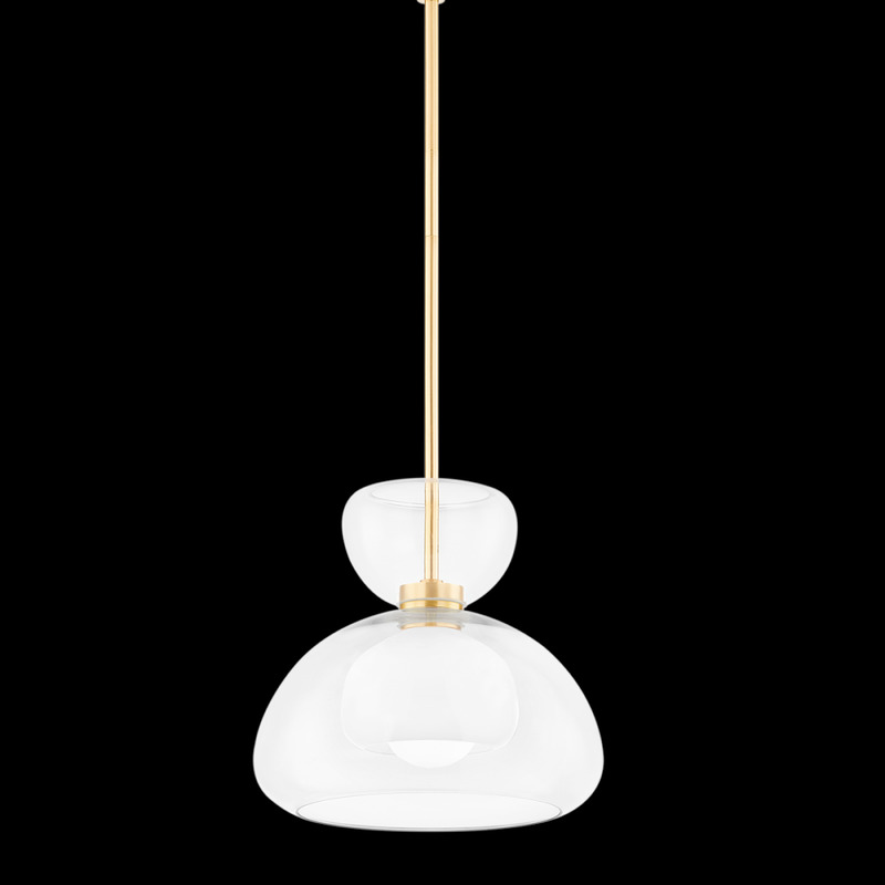 Mitzi by Hudson Valley Lighting CORTNEY Pendant H813701 AGB