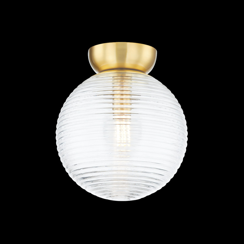 Mitzi by Hudson Valley Lighting SARA Flush Mount H815501 AGB