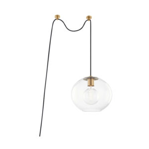 Mitzi by Hudson Valley Lighting Margot Pendant HL270701L AGB