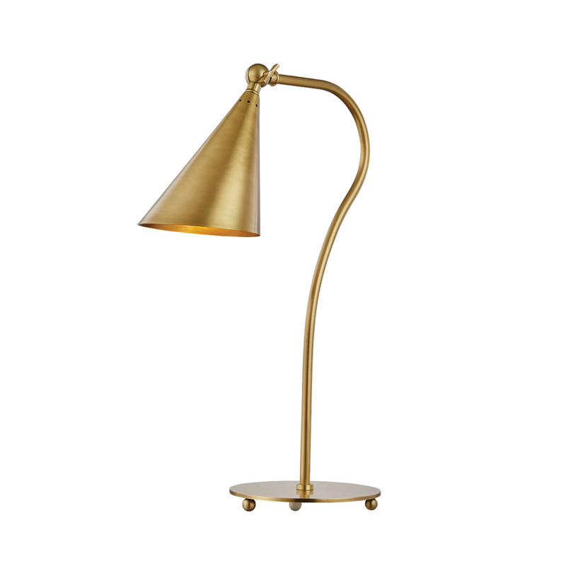 Mitzi by Hudson Valley Lighting Lupe Table Lamp HL285201 AGB