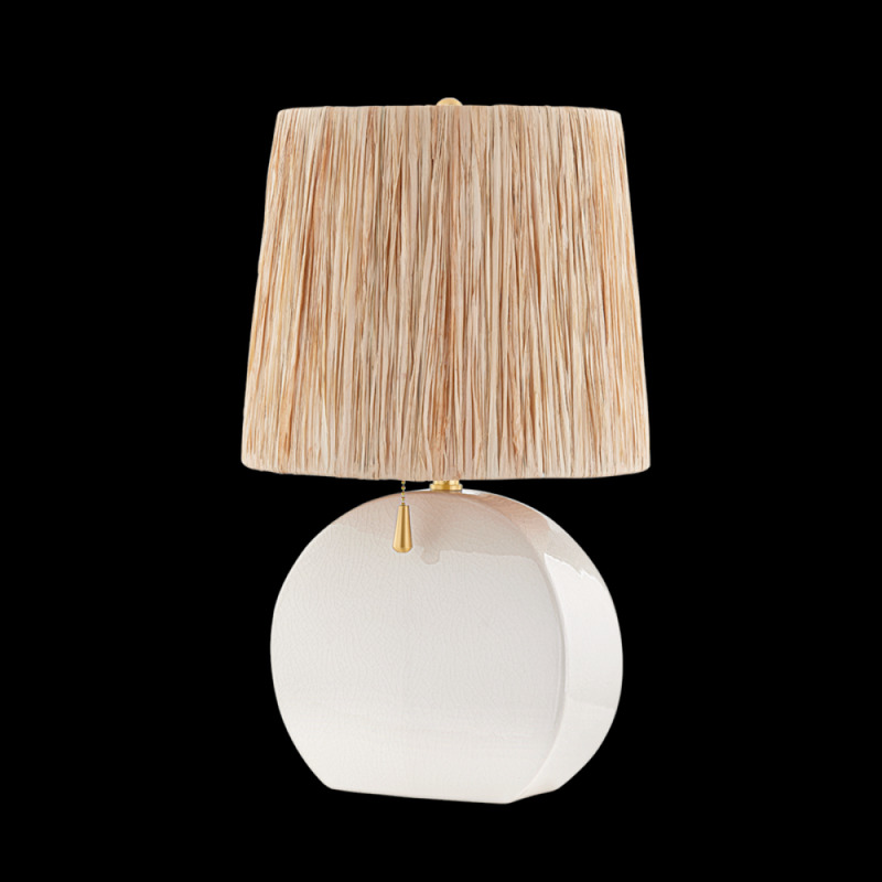 Mitzi by Hudson Valley Lighting ANEESA Table Lamp HL623201 AGB CIC