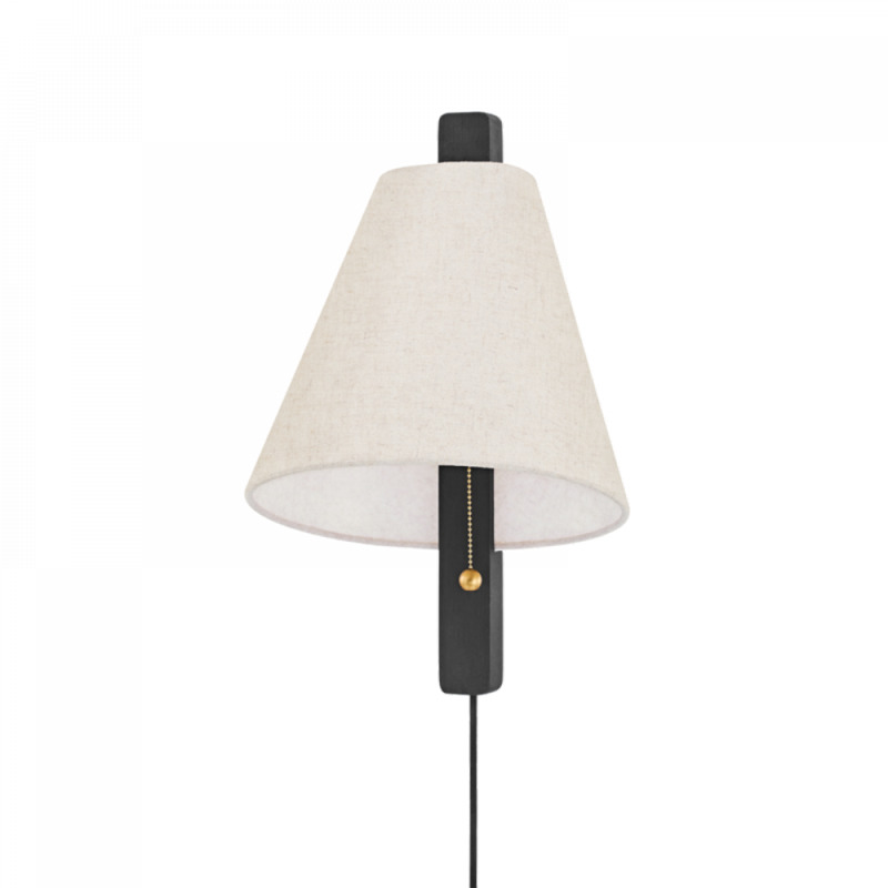 Mitzi by Hudson Valley Lighting Ellen Plug in Sconce HL636201 AGB WCA