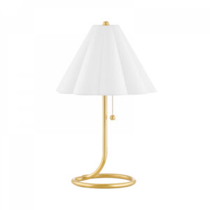 Mitzi by Hudson Valley Lighting Martha Table Lamp HL653201 AGB
