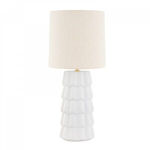 Mitzi by Hudson Valley Lighting Maisie Table Lamp HL712201 AGB CTW