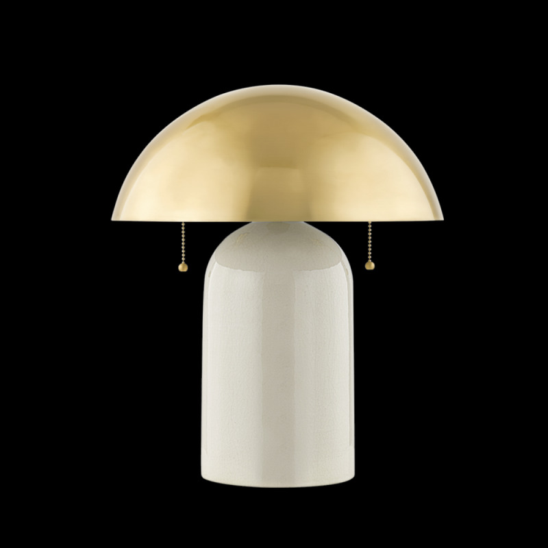 Mitzi by Hudson Valley Lighting GAIA Table Lamp HL777201 AGB CLC
