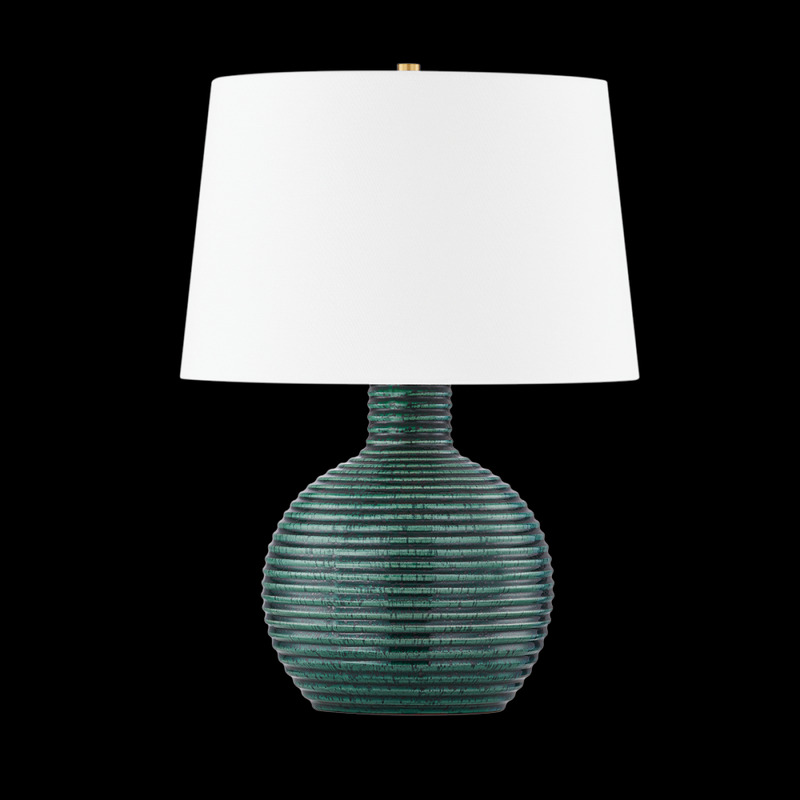 Mitzi by Hudson Valley Lighting SARA Table Lamp HL815201 AGB
