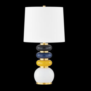 Mitzi by Hudson Valley Lighting ROBYN Table Lamp HL820201 AGB CMM