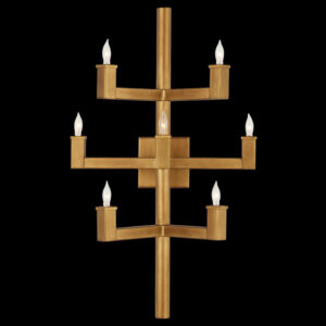 Currey Andre Brass Wall Sconce 5000 0252