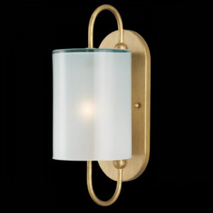 Currey Glacier Brass Wall Sconce 5800 0024