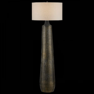 Currey Brigadier Black Floor Lamp 8000 0136