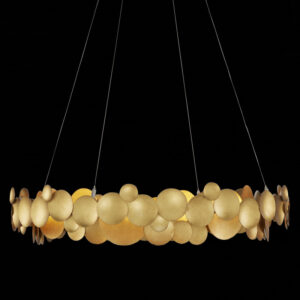 Currey Lavengro Gold Chandelier 9000 0972