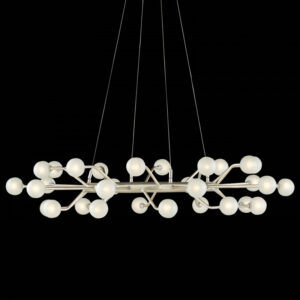 Currey Chaldea Silver Chandelier 9000 0996
