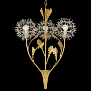Currey Dandelion Silver & Gold Pendant 9000 1081