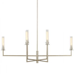 Currey Courante Silver Chandelier 9000 1093