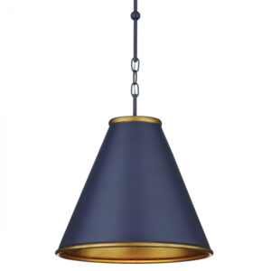 Currey Pierrepont Small Blue Pendant 9000 1102