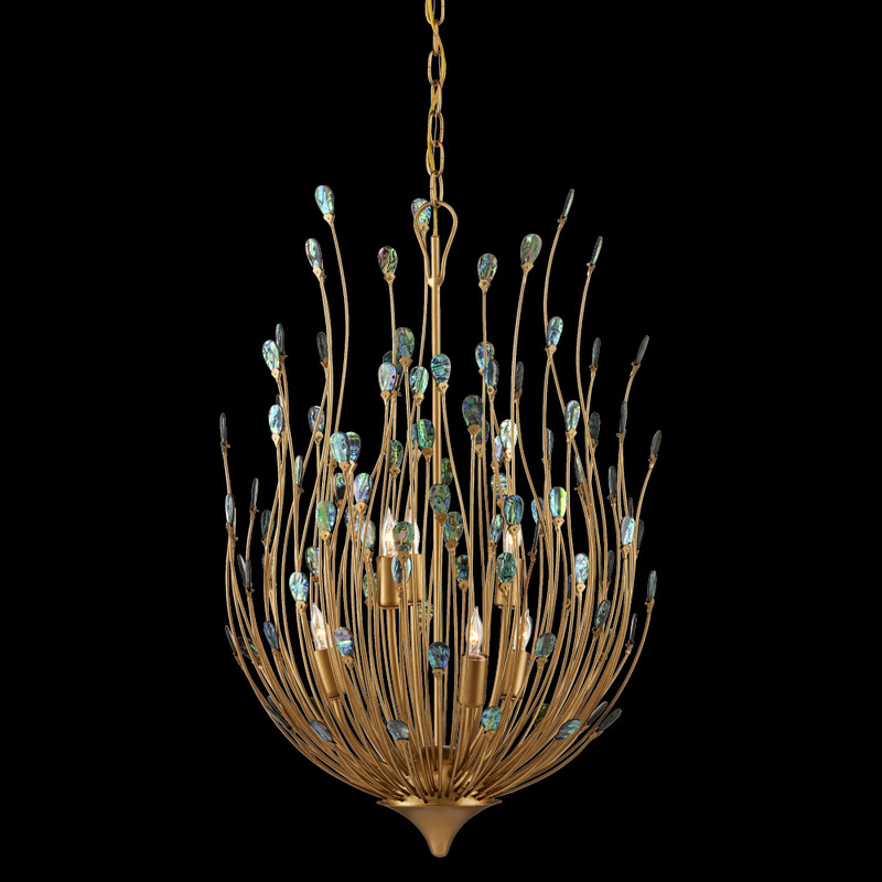 Currey Delphos Chandelier 9000 1149