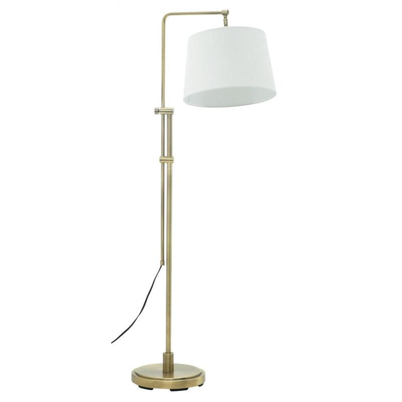House of Troy Crown Point Adjustable Downbridge Floor Lamp CR700 AB