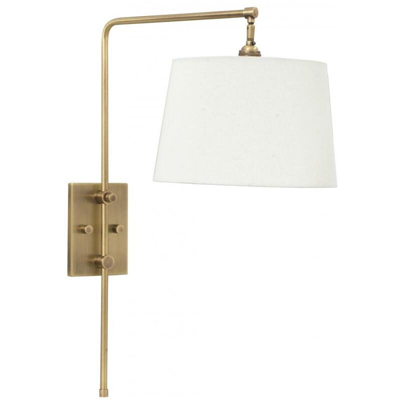House of Troy Crown Point Adjustable Downbridge Wall Lamp CR725 AB