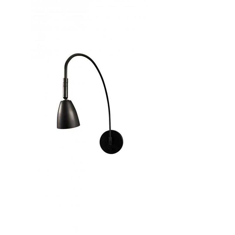 House of Troy Advent Arch LED Black Direct Wire Library Light (GU10 LED Included) DAALEDL BLK