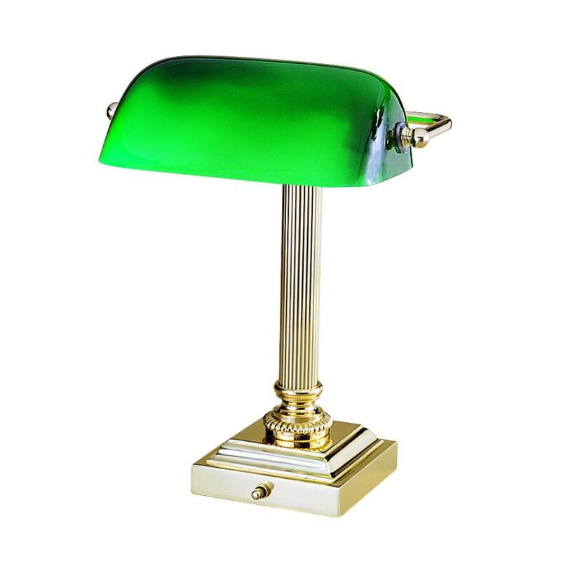 House of Troy Shelburne Bankers Desk Lamp DSK428 G61