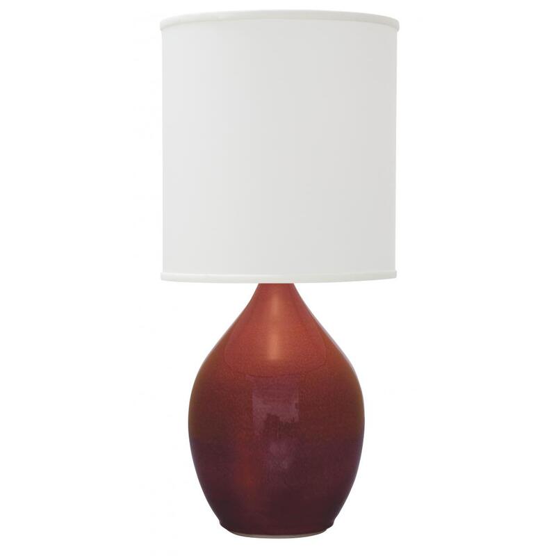 House of Troy Scatchard Stoneware Table Lamp GS301 CR