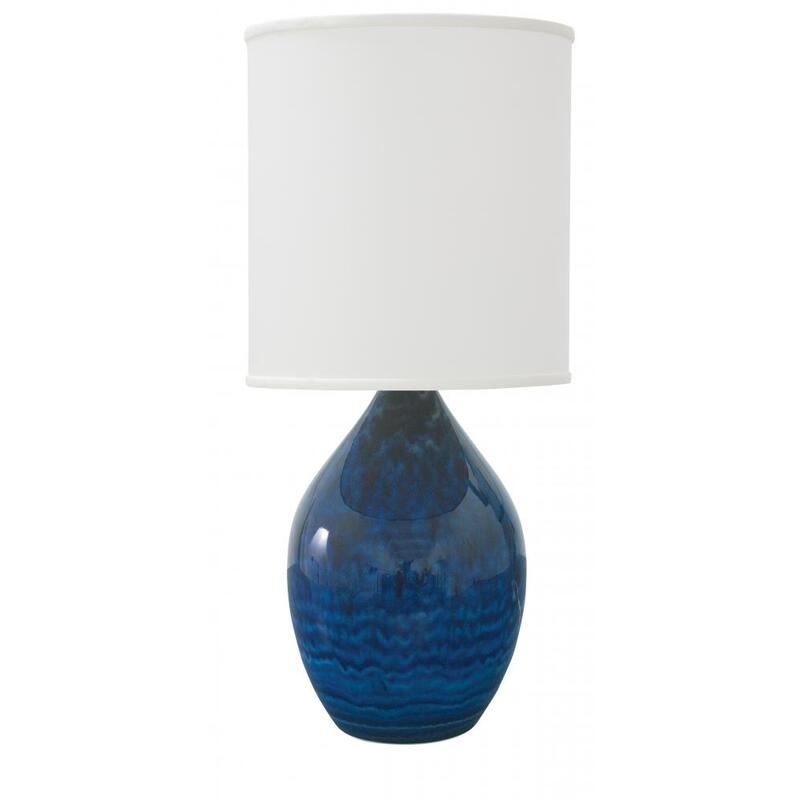 House of Troy Scatchard Stoneware Table Lamp GS401 SBG