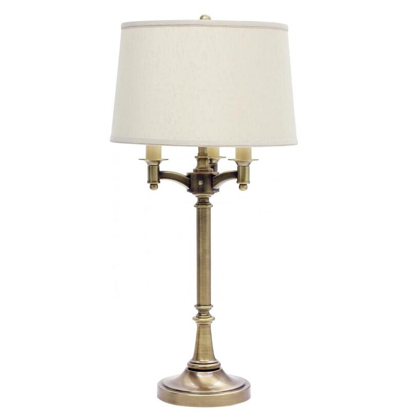 House of Troy Lancaster Six Way Table Lamp L850 AB