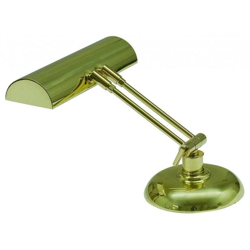 House of Troy Upright Halogen Piano Lamp PH10 170 PB