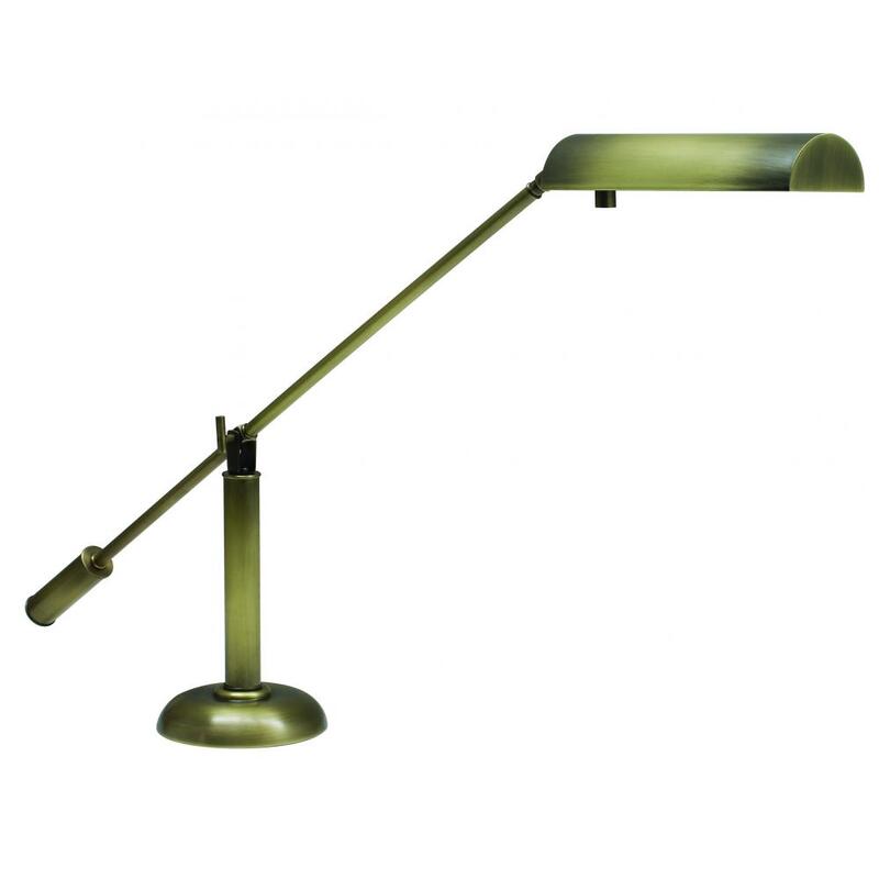 House of Troy Counter Balance Halogen Piano Lamp PH10 195 AB
