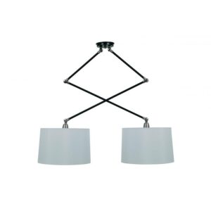House of Troy Uptown pendant UP502 BLK SN