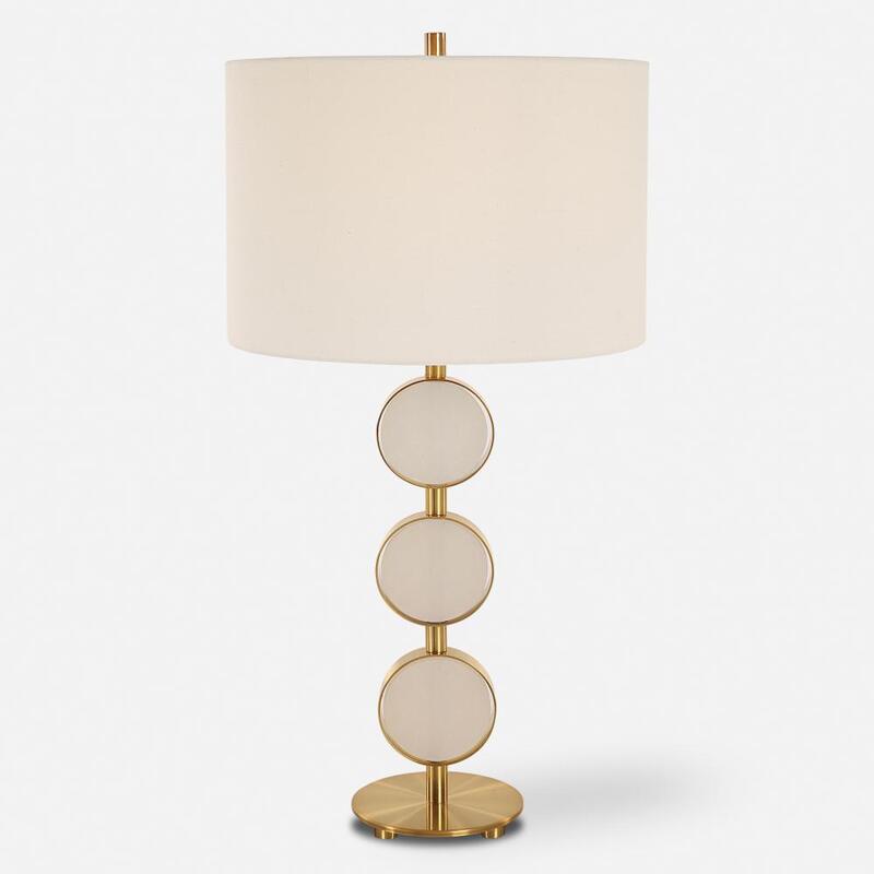 Uttermost Three Rings Contemporary Table Lamp 30202 1