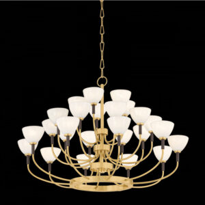 Corbett Brahma Chandelier 489 38 VB BRZ
