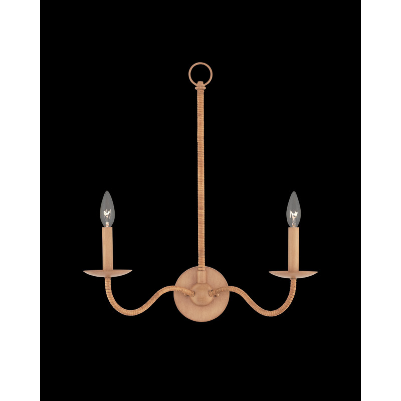 Currey Saxon Double Light Tan Wall Sc 5000 0266
