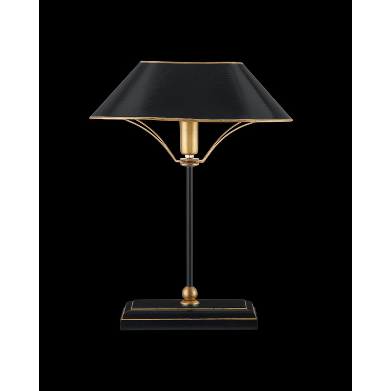 Currey Daphne Black Table Lamp 6000 0982