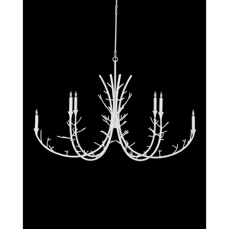 Currey Twiggy Oval Chandelier 9000 1207