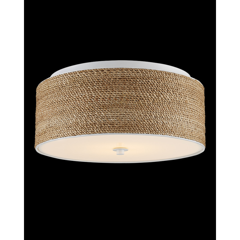 Currey Coulton Rope Flush Mount 9999 0057
